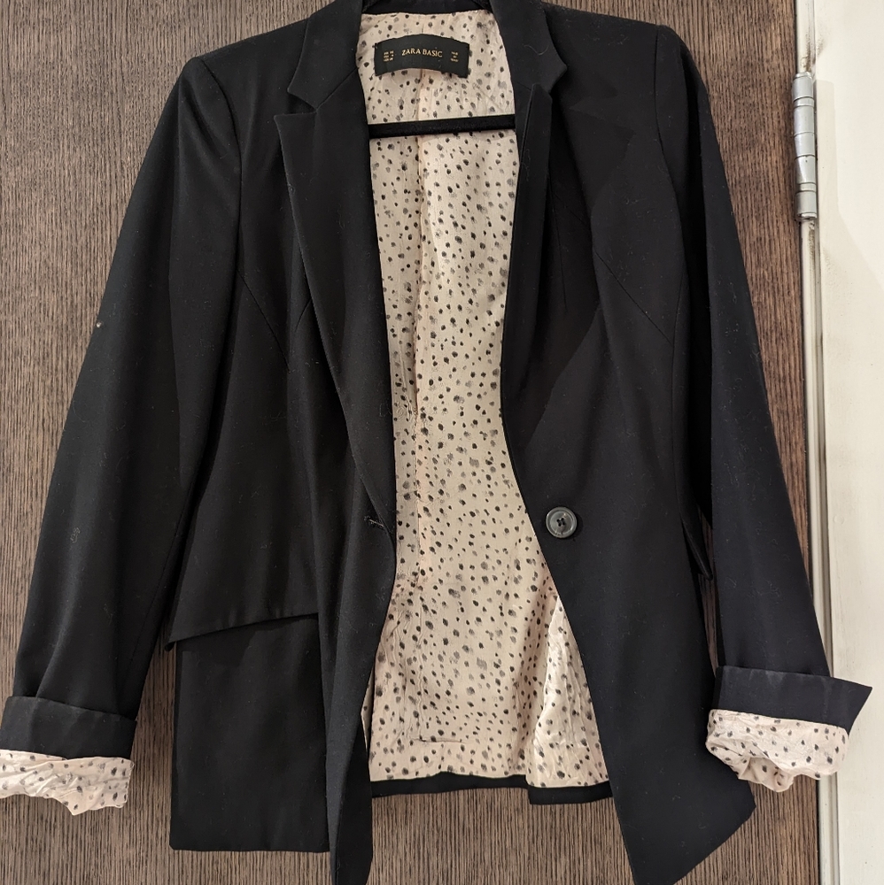 Zara black blazer